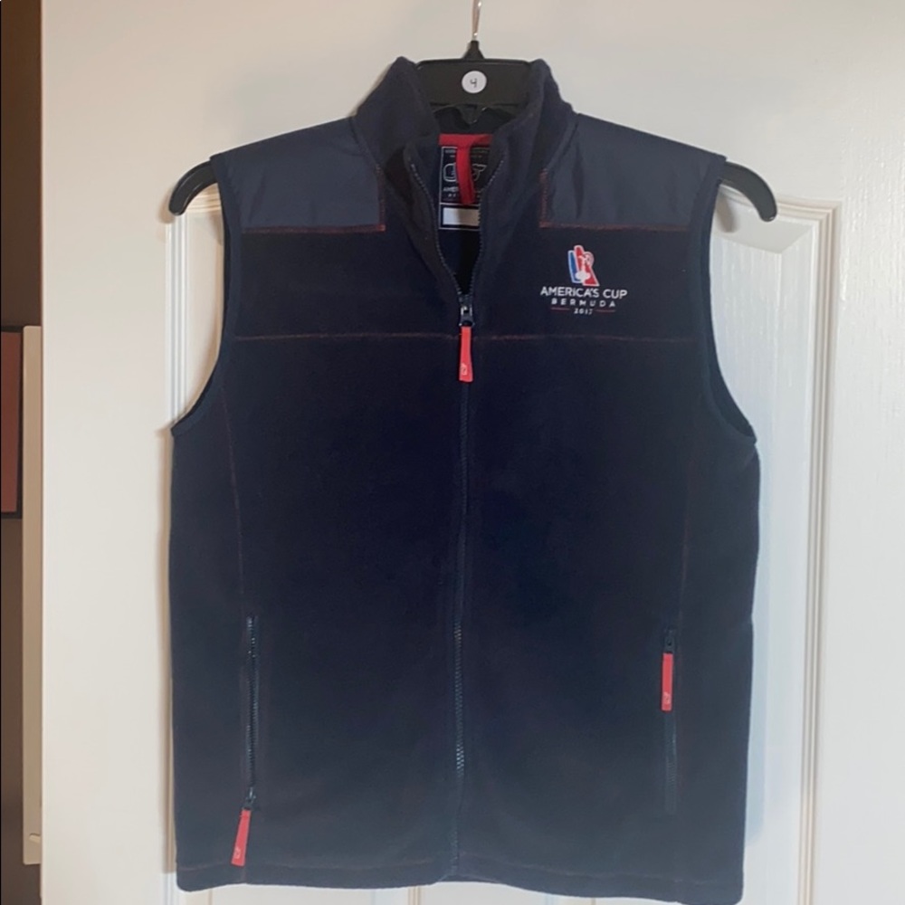 Youth XL America’s cup navy vest - Picture 1 of 3
